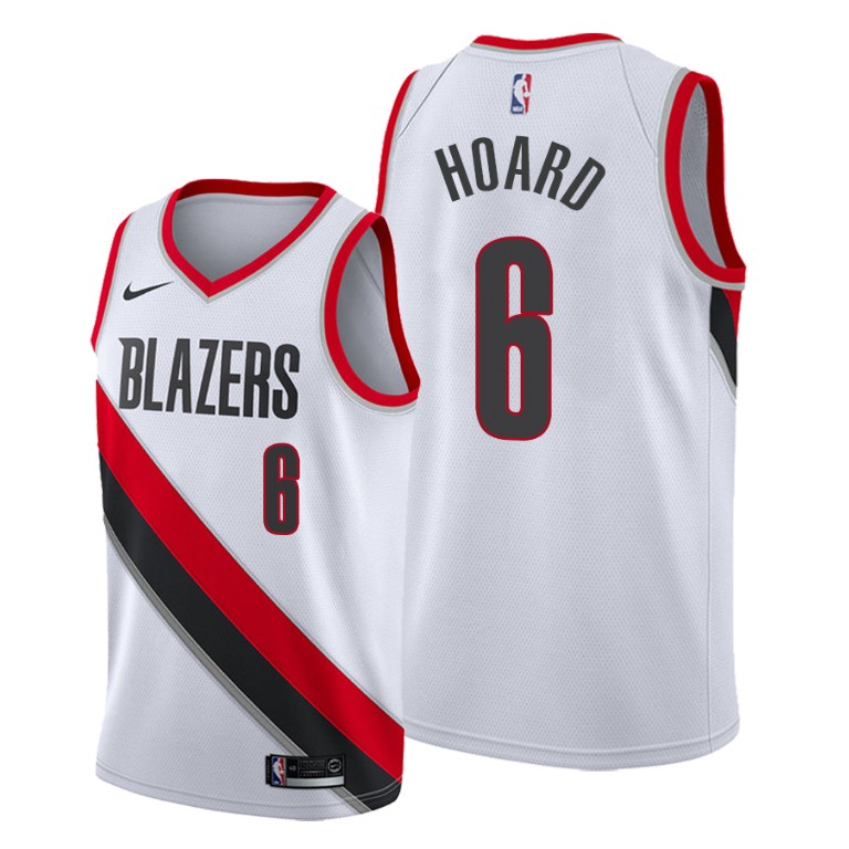 Jaylen Hoard Portland Trail Blazers #6 2019-20 Association Jersey Jaylen Hoard Portland Trail Blazers #6 2019-20 Association Jersey