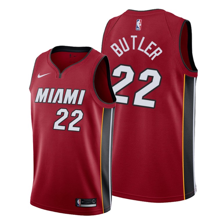 Jimmy Butler Miami Heat #22 Statement Jersey With 2023 NBA finals patch 