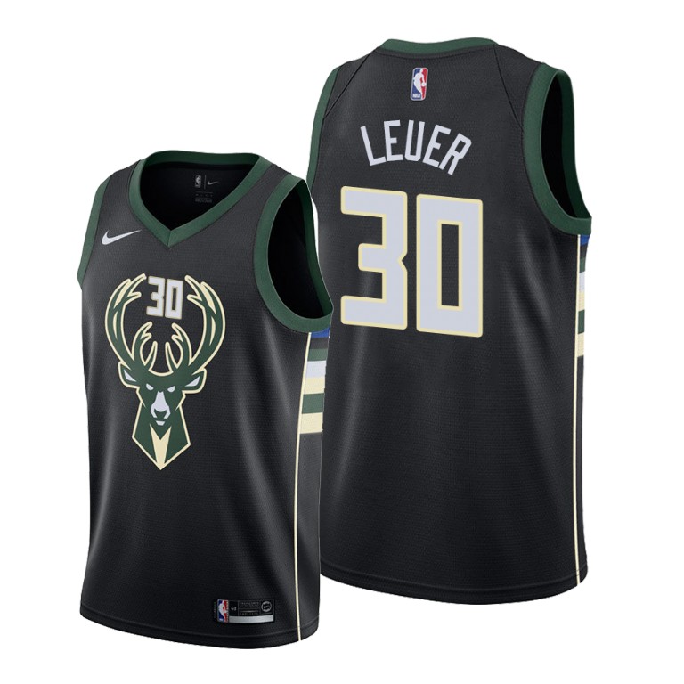 Jon Leuer Milwaukee Bucks #30 2019-20 Statement Jersey