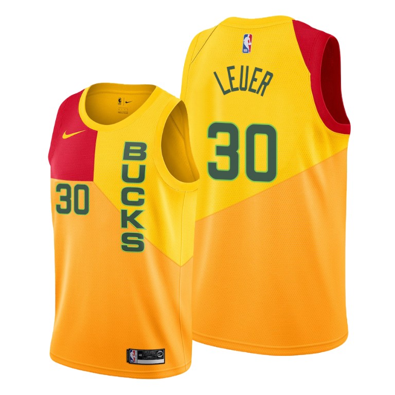 Jon Leuer Milwaukee Bucks #30 2019-20 City Jersey Jon Leuer Milwaukee Bucks #30 2019-20 City Jersey