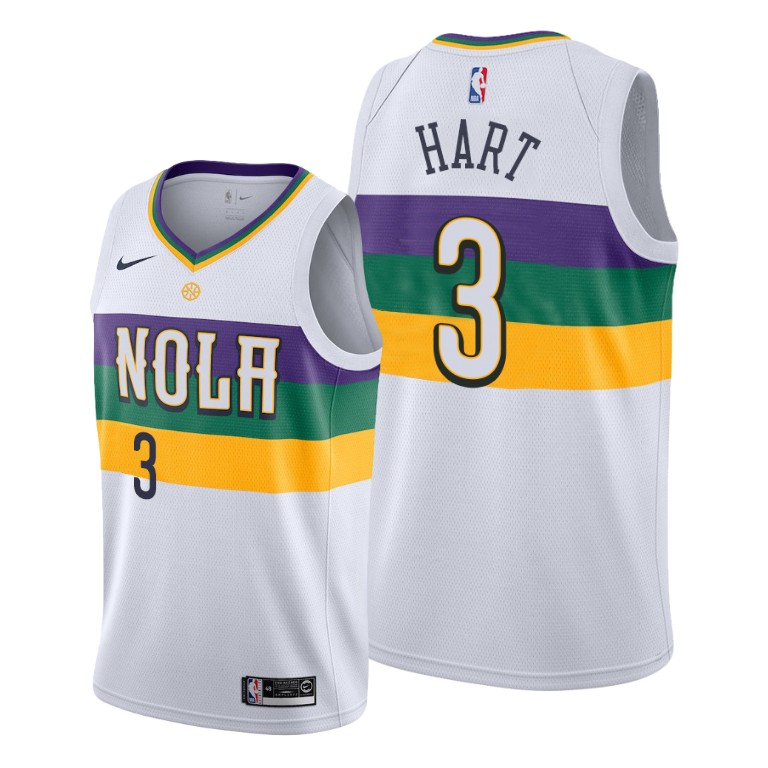 Josh Hart New Orleans Pelicans #3 2019-20 City Jersey Josh Hart New Orleans Pelicans #3 2019-20 City Jersey