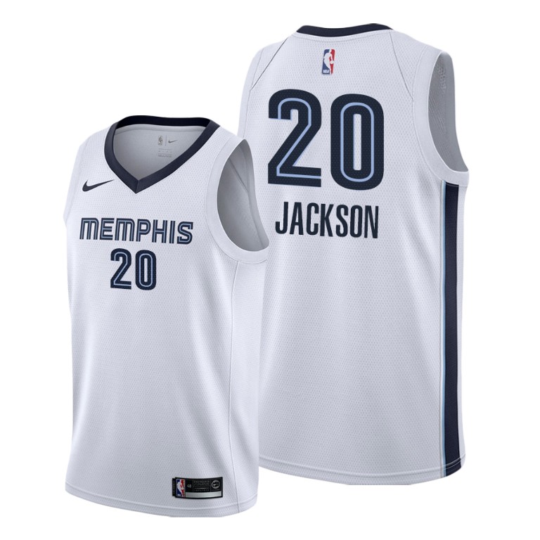 Josh Jackson Memphis Grizzlies #20 2019-20 Association Jersey Josh Jackson Memphis Grizzlies #20 2019-20 Association Jersey