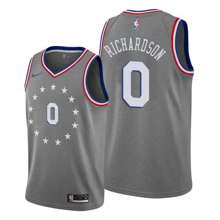 Josh Richardson Philadelphia 76ers #0 2019-20 City Jersey