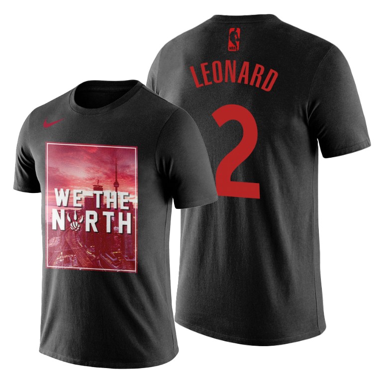 Toronto Raptors #2 Kawhi Leonard 2019 Champions Black We The North T-Shirt Toronto Raptors #2 Kawhi Leonard 2019 Champions Black We The North T-Shirt