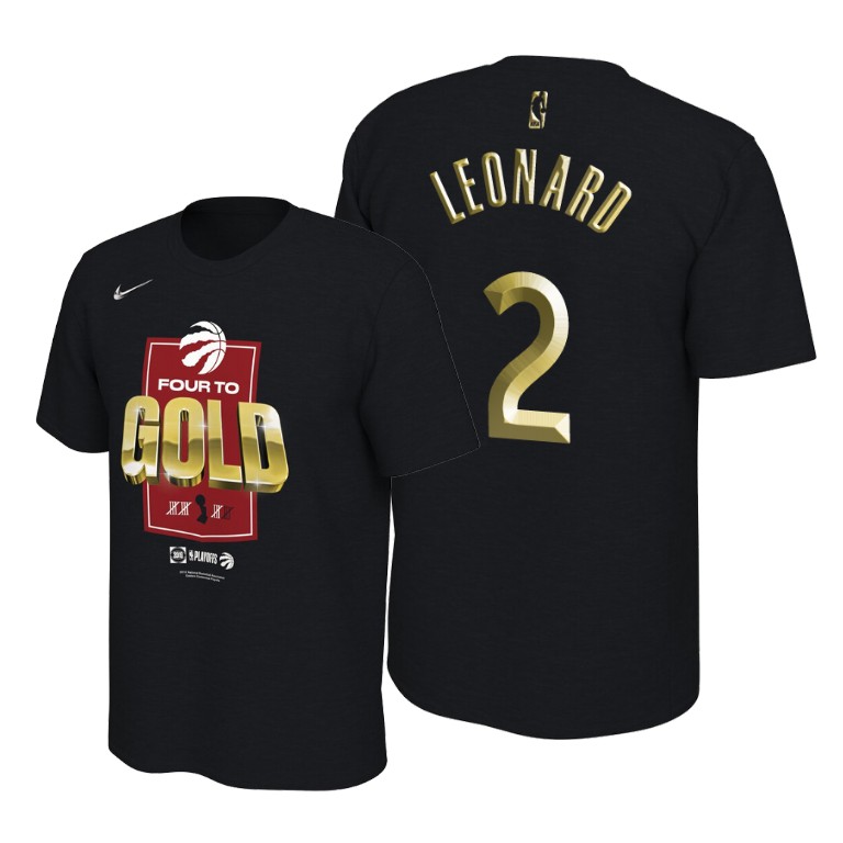 Toronto Raptors Kawhi Leonard Black 2019 NBA Finals Bound Rivalry T-Shirt Toronto Raptors Kawhi Leonard Black 2019 NBA Finals Bound Rivalry T-Shirt