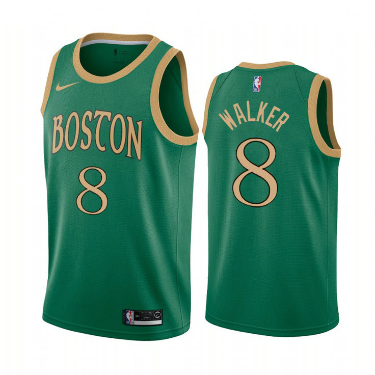 Kemba Walker Boston Celtics #8 Green 2019-20 City Jersey