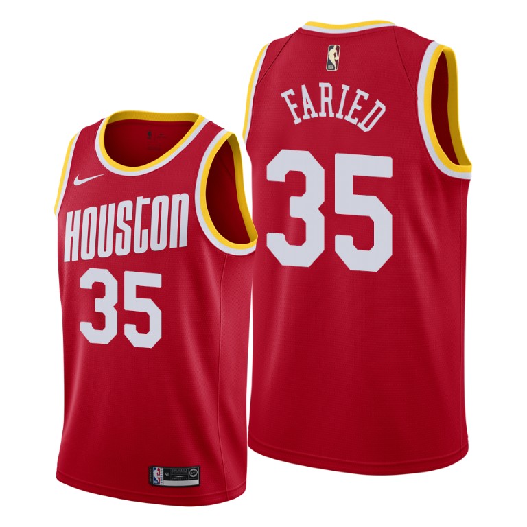Kenneth Faried Houston Rockets #35 2019-20 Hardwood Classics Jersey Kenneth Faried Houston Rockets #35 2019-20 Hardwood Classics Jersey