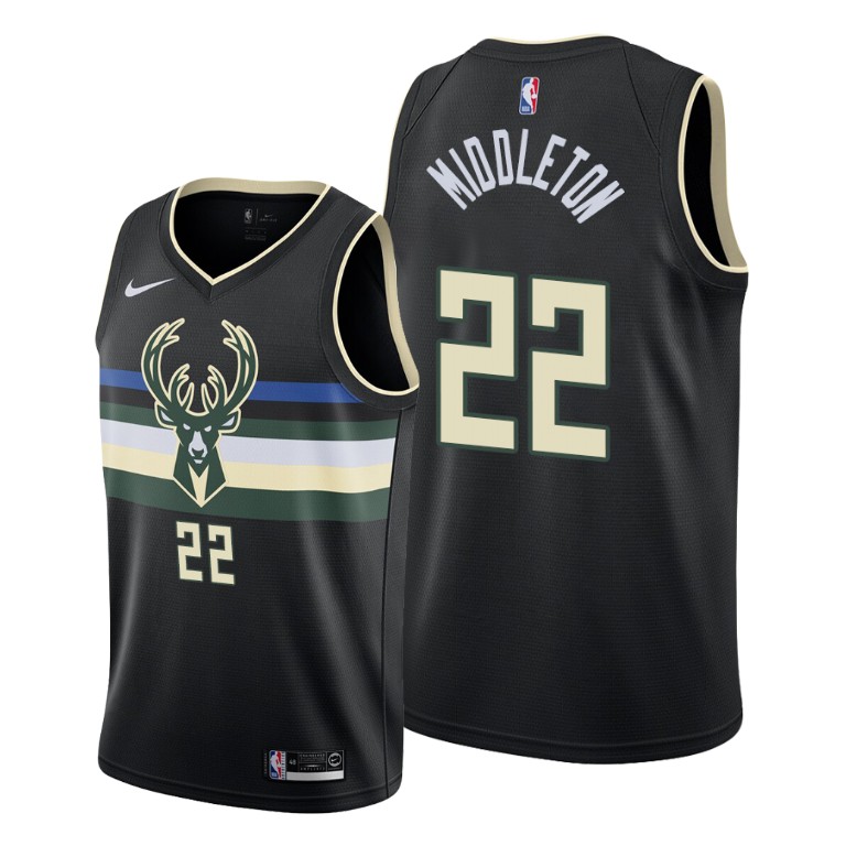Khris Middleton Milwaukee Bucks #22 2019-20 Statement Edition Jersey