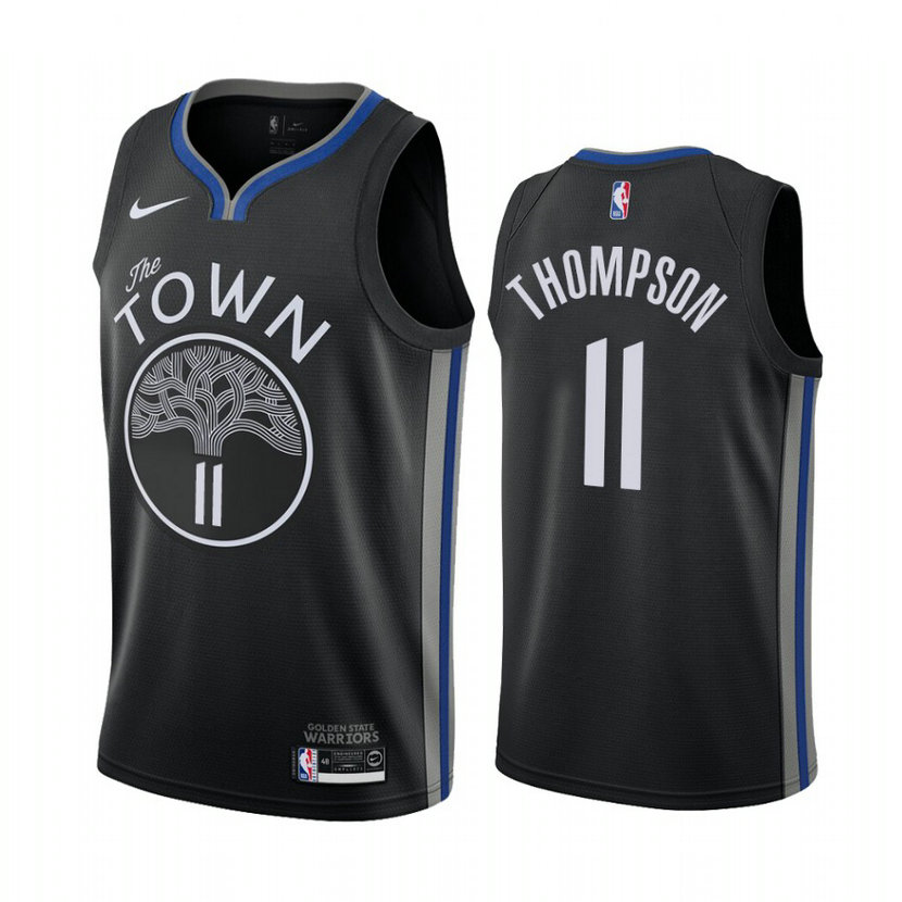 Klay Thompson Golden State Warriors #11 2019-20 City Jersey