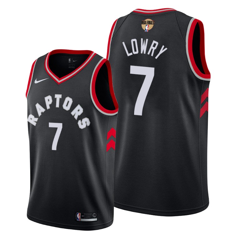 Toronto Raptors Kyle Lowry Black 2019 NBA Finals Statement Jersey