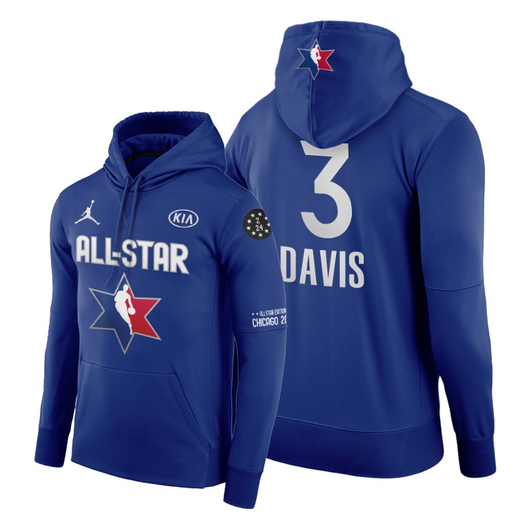 Los Angeles Lakers Anthony Davis 2020 NBA All-Star Game Western Conference Hoodie - Navy