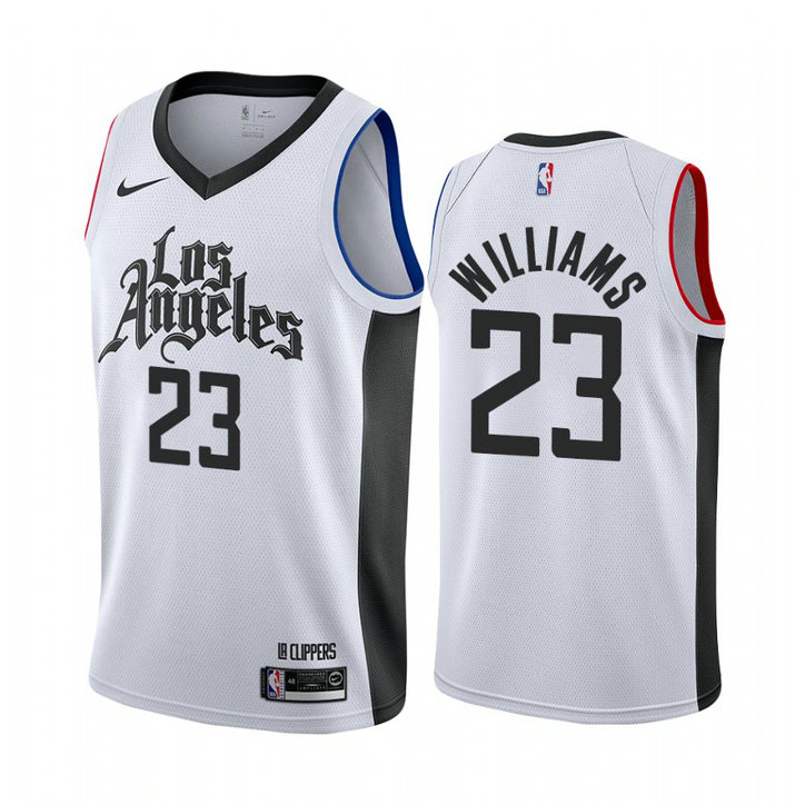 Lou Williams Los Angeles Clippers #23 White 2019-20 City Jersey