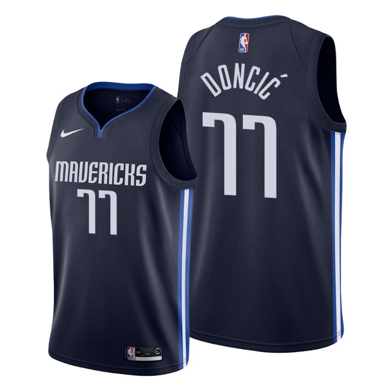 Luka Doncic Dallas Mavericks #77 2019-20 Statement Jersey