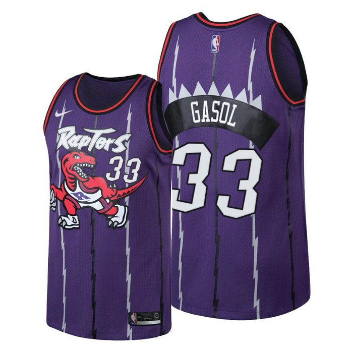 Marc Gasol Toronto Raptors #33 2019-20 Classic Edition Jersey