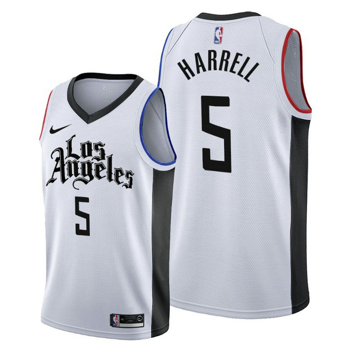 Los Angeles Clippers Montrezl Harrell White 2019-20 City Edition Jersey