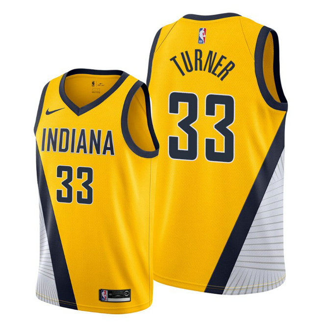 Myles Turner Indiana Pacers #33 2019-20 Statement Edition Jersey Myles Turner Indiana Pacers #33 2019-20 Statement Edition Jersey