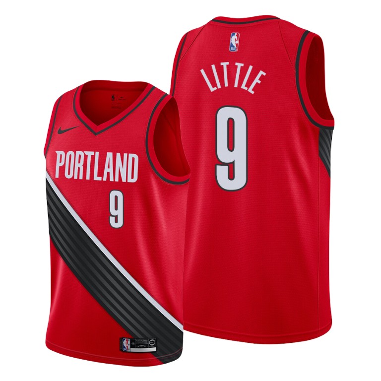 Nassir Little Portland Trail Blazers #9 2019-20 Statement Edition Jersey