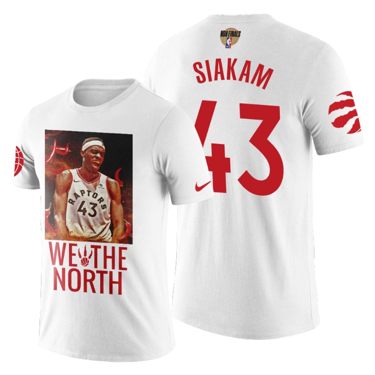 Toronto Raptors Pascal Siakam White Excellent Player 2019 Playoffs T-Shirt