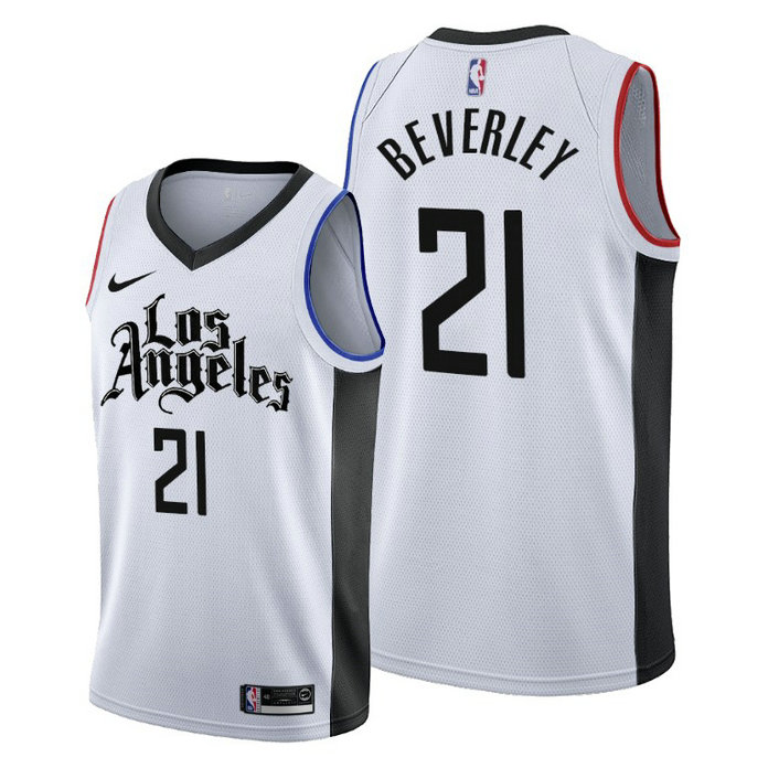 Patrick Beverley Los Angeles Clippers #21 2019-20 City Edition Jersey Patrick Beverley Los Angeles Clippers #21 2019-20 City Edition Jersey
