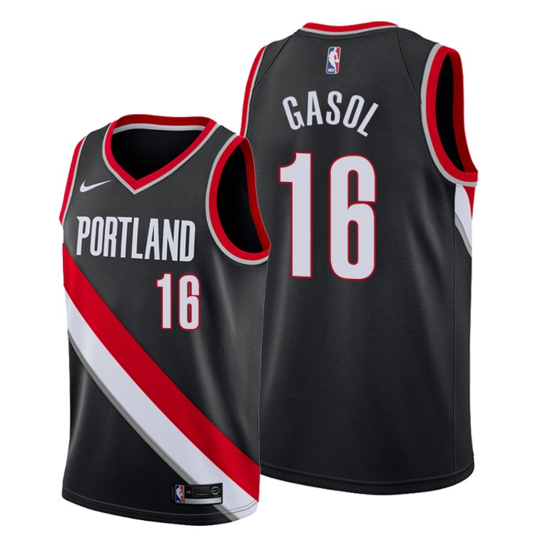 Pau Gasol Portland Trail Blazers #16 2019-20 Icon Jersey