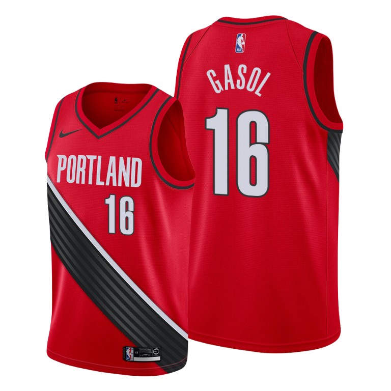 Pau Gasol Portland Trail Blazers #16 2019-20 Statement Edition Jersey Pau Gasol Portland Trail Blazers #16 2019-20 Statement Edition Jersey