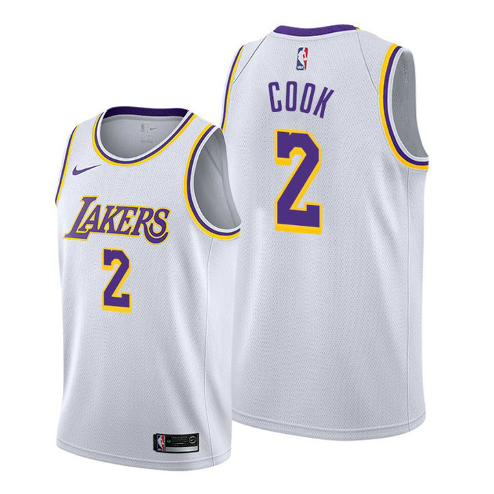 Quinn Cook Los Angeles Lakers #2 2019-20 Association Jersey Quinn Cook Los Angeles Lakers #2 2019-20 Association Jersey