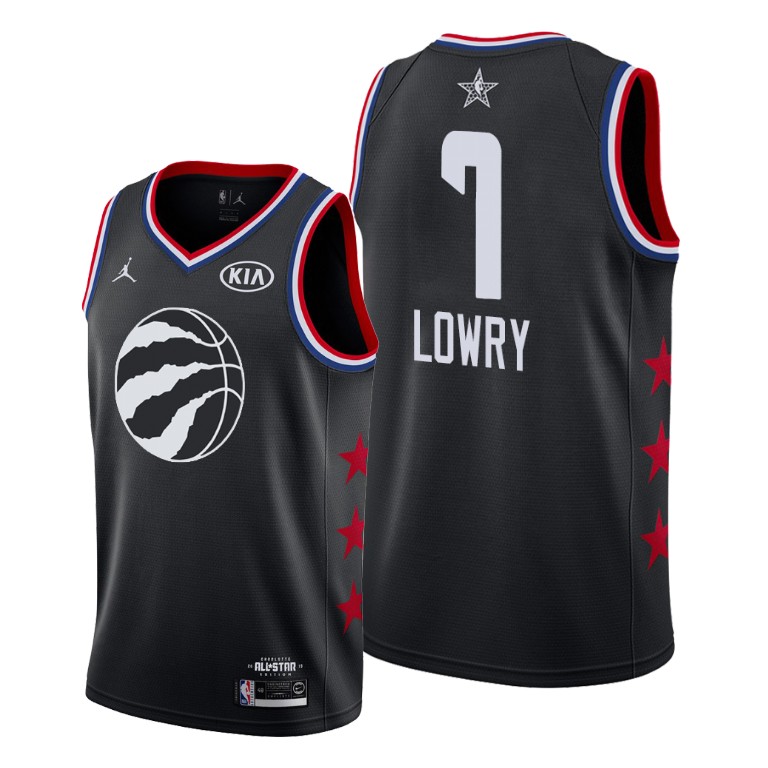 Toronto Raptors #7 Kyle Lowry Black 2019 All-Star Jersey Toronto Raptors #7 Kyle Lowry Black 2019 All-Star Jersey