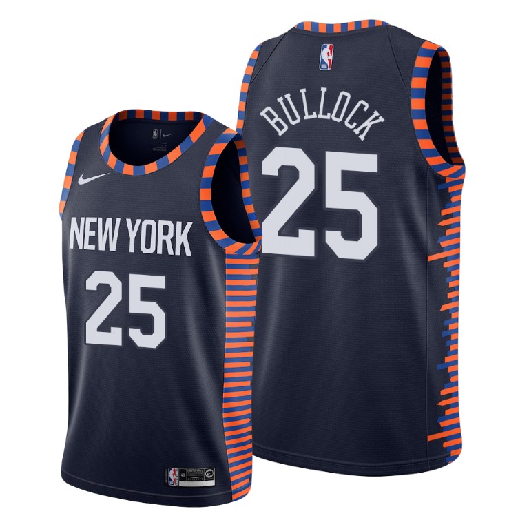 Reggie Bullock New York Knicks #25 2019-20 City Jersey Reggie Bullock New York Knicks #25 2019-20 City Jersey