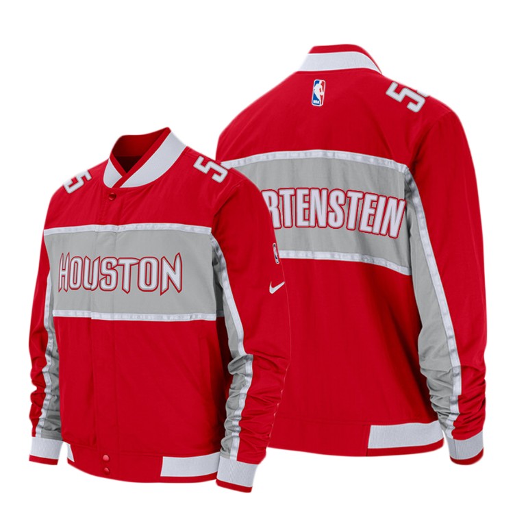 Houston Rockets #55 Isaiah Hartenstein Courtside Icon Red Jacket