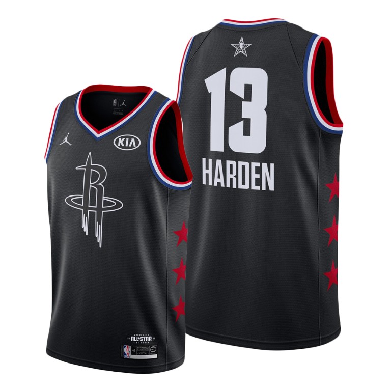 Houston Rockets #13 James Harden Black 2019 All-Star Jersey Houston Rockets #13 James Harden Black 2019 All-Star Jersey