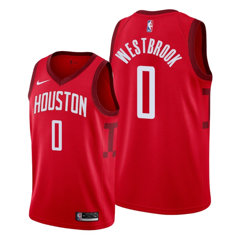 Russell Westbrook Houston Rockets #0 2019-20 Earned Jersey Russell Westbrook Houston Rockets #0 2019-20 Earned Jersey