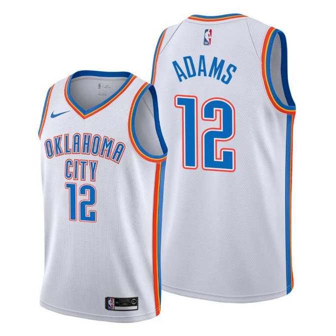 Steven Adams Oklahoma City Thunder #12 2019-20 Association Jersey