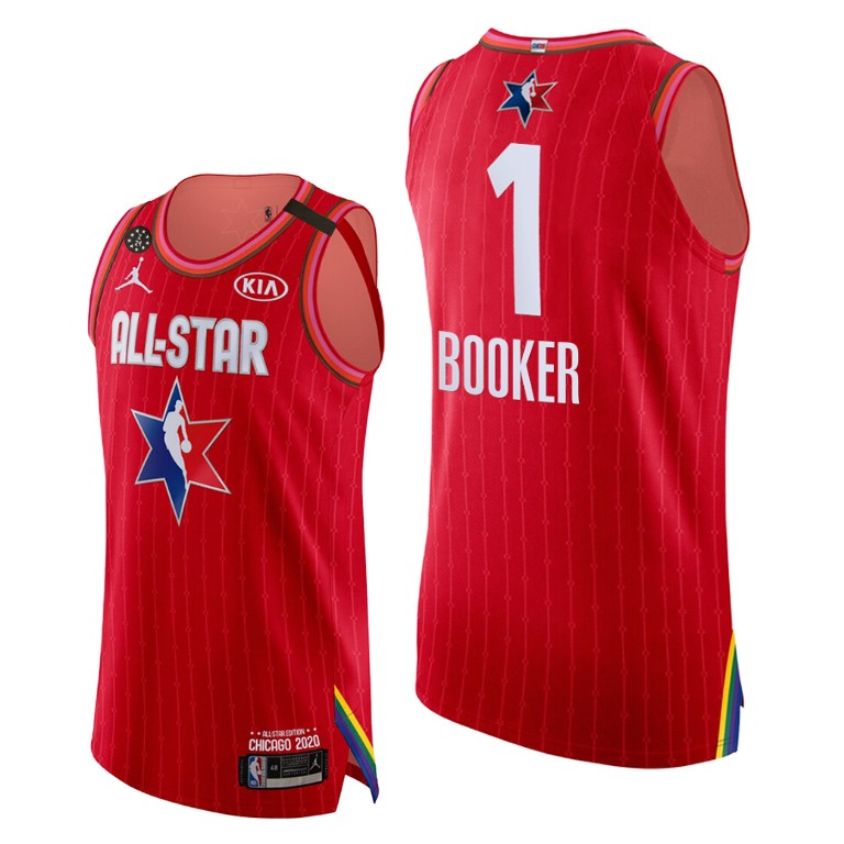 Respect Kobe Suns #1 Devin Booker Red 2020 All-Star Authentic Respect Kobe Jersey Respect Kobe Suns #1 Devin Booker Red 2020 All-Star Authentic Respect Kobe Jersey
