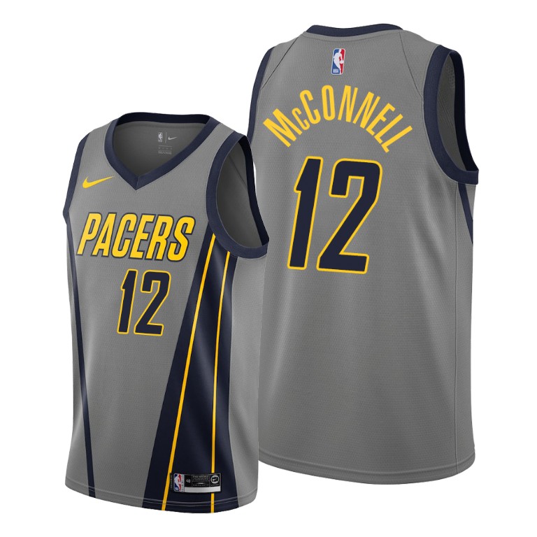T.J. McConnell Indiana Pacers #12 2019-20 City Jersey T.J. McConnell Indiana Pacers #12 2019-20 City Jersey