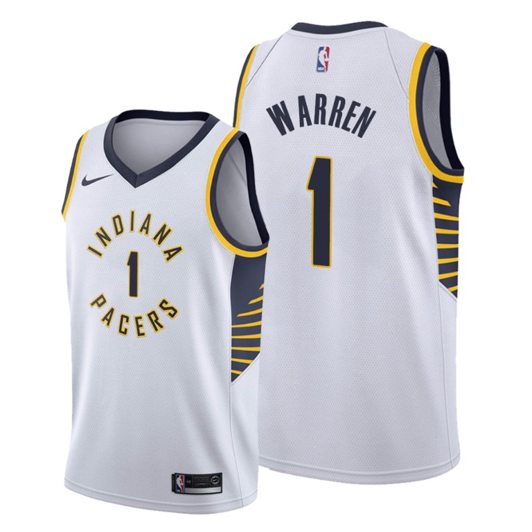 T.J. Warren Indiana Pacers #1 2019-20 Association Jersey T.J. Warren Indiana Pacers #1 2019-20 Association Jersey