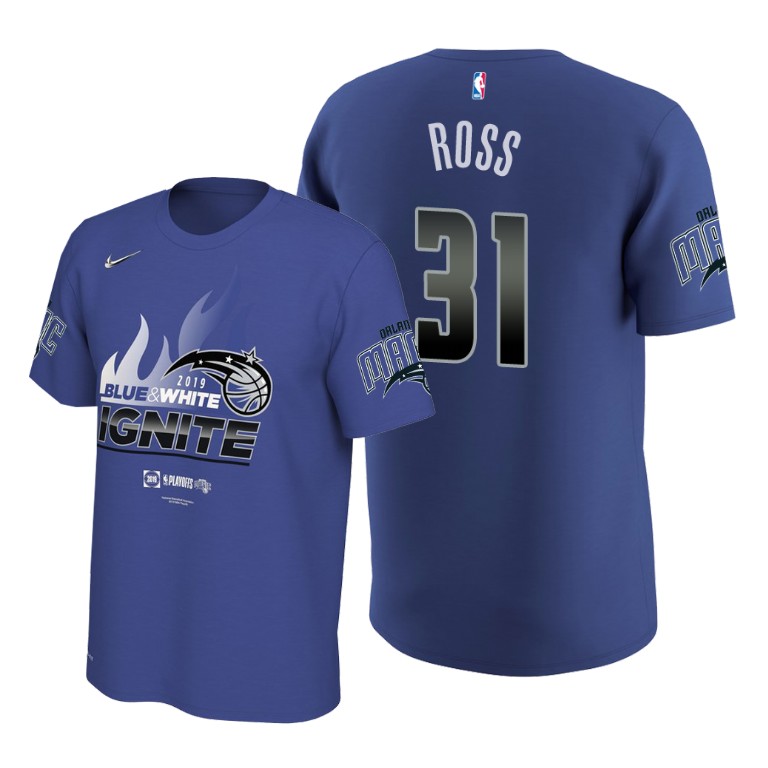 Orlando Magic Terrence Ross Royal 2019 NBA Playoffs T-Shirt Orlando Magic Terrence Ross Royal 2019 NBA Playoffs T-Shirt