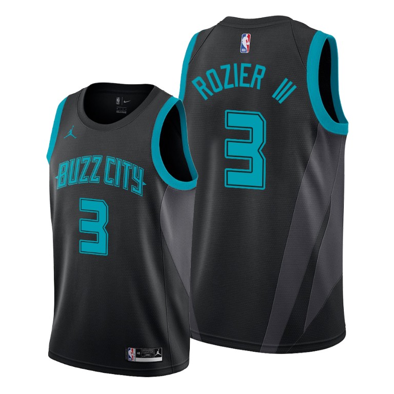 Terry Rozier III Charlotte Hornets #3 2019-20 City Jersey Terry Rozier III Charlotte Hornets #3 2019-20 City Jersey