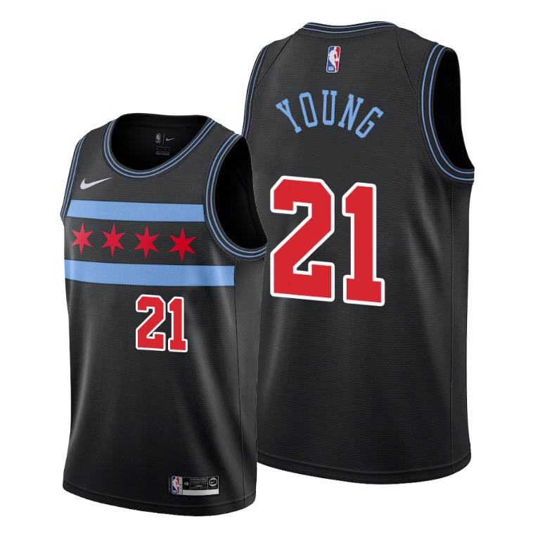 Thaddeus Young Chicago Bulls #21 2019-20 City Jersey