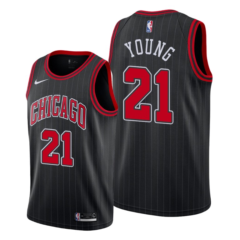 Thaddeus Young Chicago Bulls #21 2019-20 Statement Edition Jersey