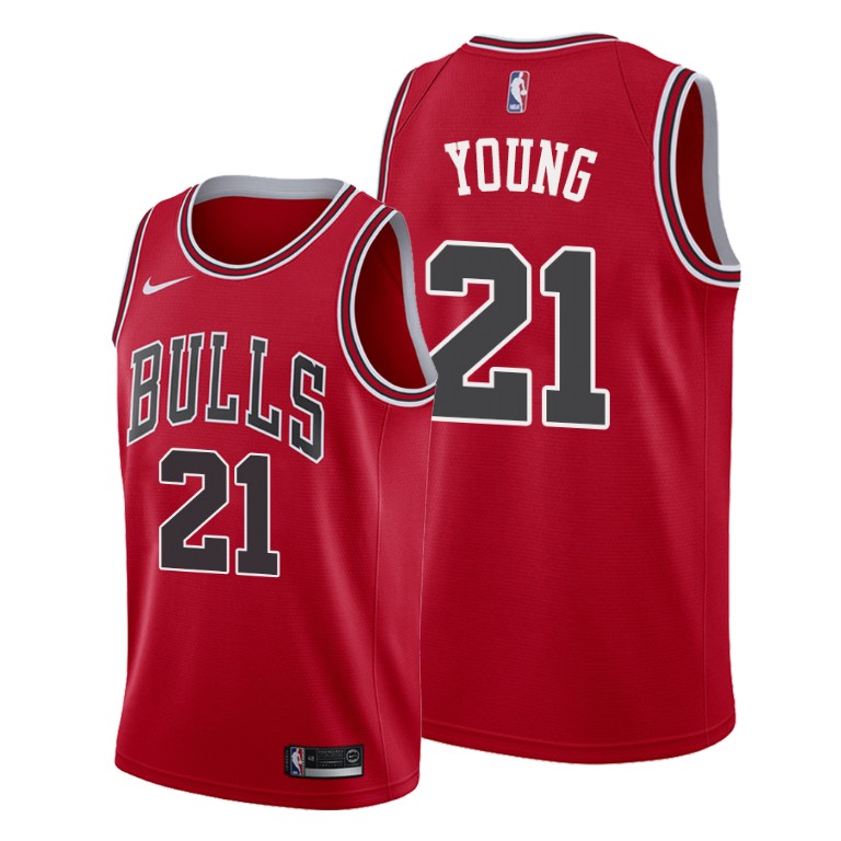 Thaddeus Young Chicago Bulls #21 2019-20 Icon Jersey