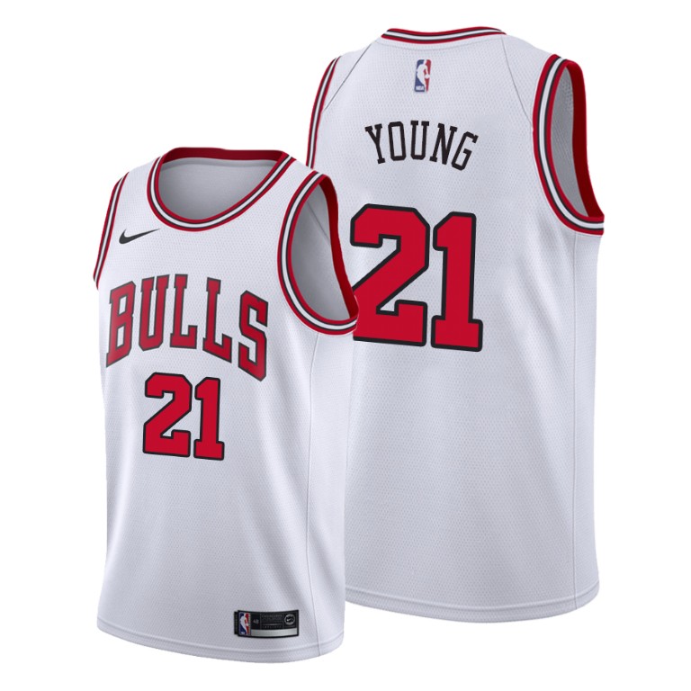 Thaddeus Young Chicago Bulls #21 2019-20 Association Jersey