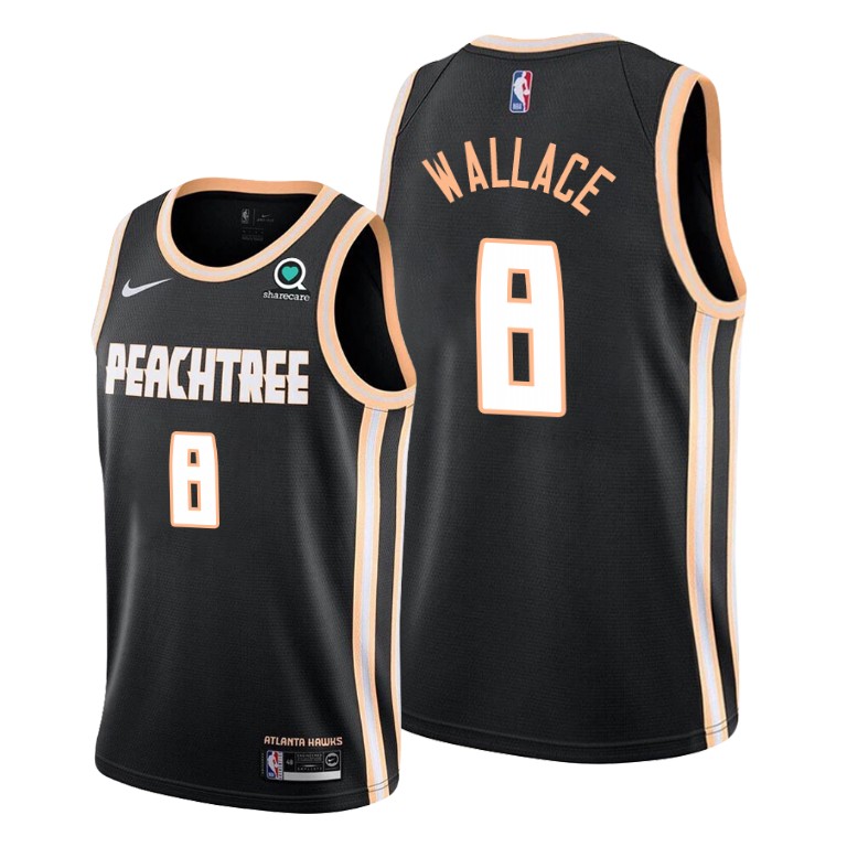 Tyrone Wallace Atlanta Hawks #8 2019-20 City Jersey Tyrone Wallace Atlanta Hawks #8 2019-20 City Jersey