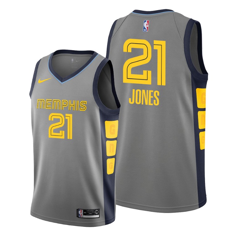 Tyus Jones Memphis Grizzlies #21 2019-20 City Jersey Tyus Jones Memphis Grizzlies #21 2019-20 City Jersey