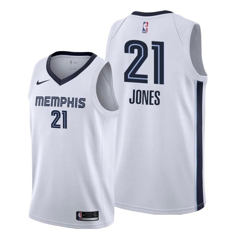 Tyus Jones Memphis Grizzlies #21 2019-20 Association Jersey Tyus Jones Memphis Grizzlies #21 2019-20 Association Jersey