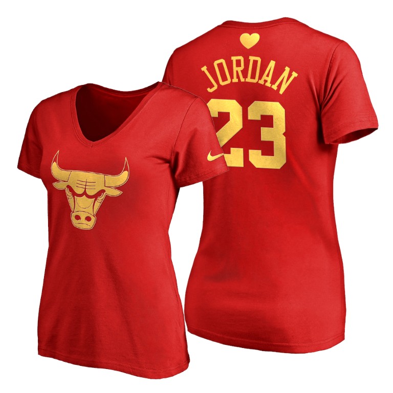 Michael Jordan #23 Bulls 2020 Mother's Day Best Gift Red T-Shirt Michael Jordan #23 Bulls 2020 Mother's Day Best Gift Red T-Shirt