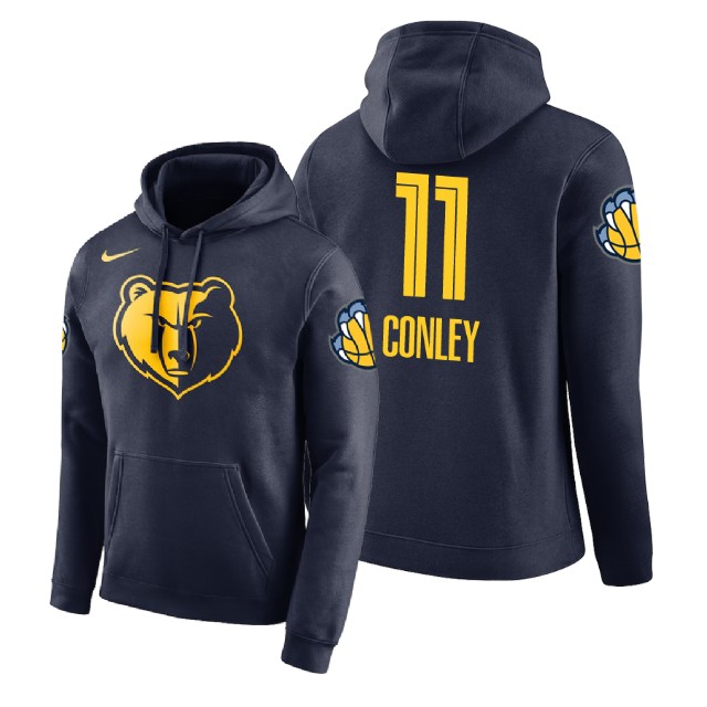 Memphis Grizzlies Mike Conley #11 Navy 2018 City Edition Hoodie Memphis Grizzlies Mike Conley #11 Navy 2018 City Edition Hoodie