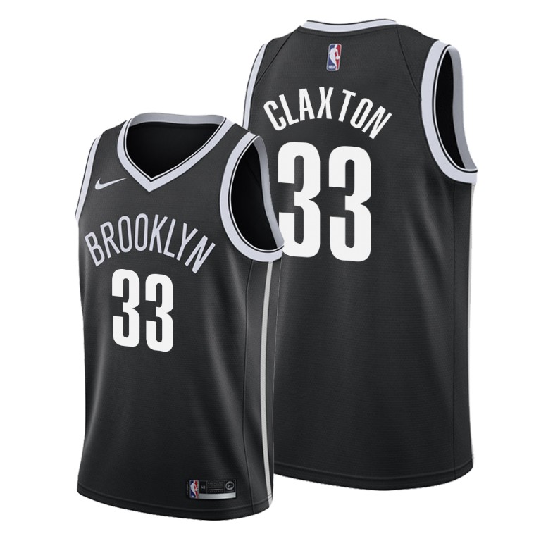 2019 Draft Brooklyn Nets Nicolas Claxton 2019-20 Icon Jersey
