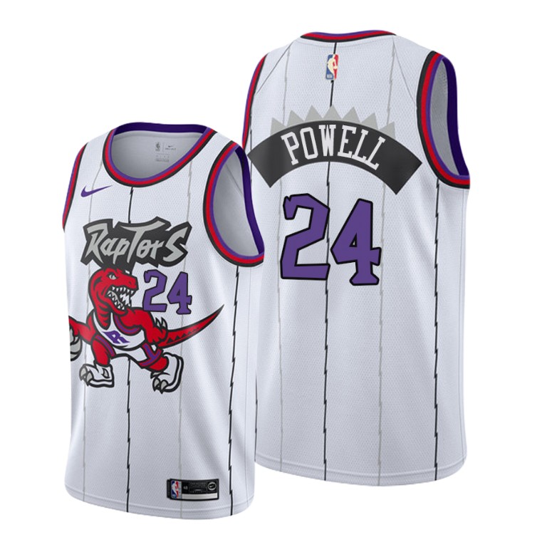 Norman Powell Toronto Raptors 2019-20 Classic Edition White Jersey