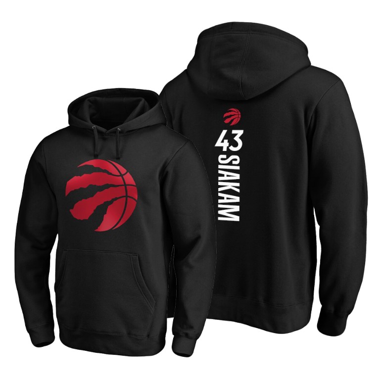 Pascal Siakam #43 Toronto Raptors Playmaker Black Pullover Hoodie Pascal Siakam #43 Toronto Raptors Playmaker Black Pullover Hoodie