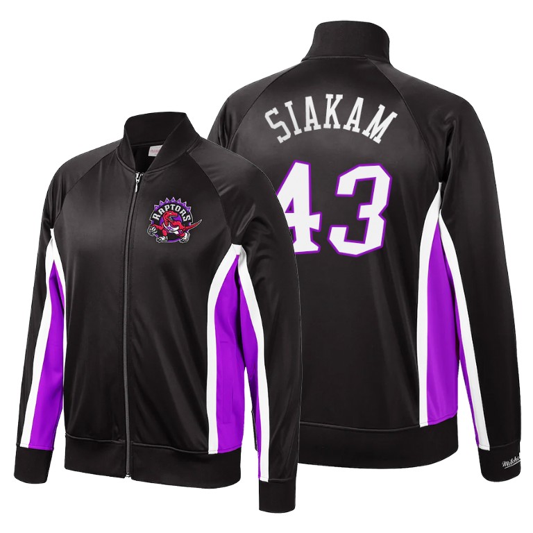 Pascal Siakam Raptors Champions Game Black Jacket